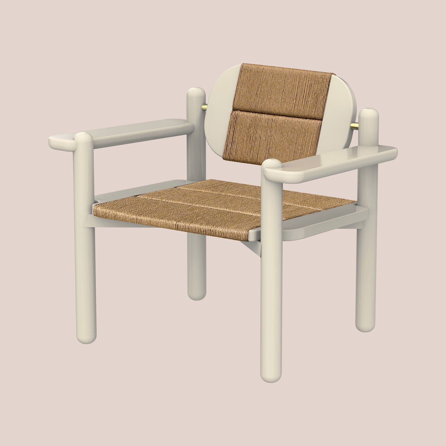 Mirèio, armchair with armrests