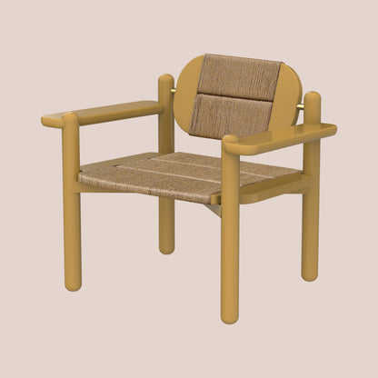 Mirèio, armchair with armrests