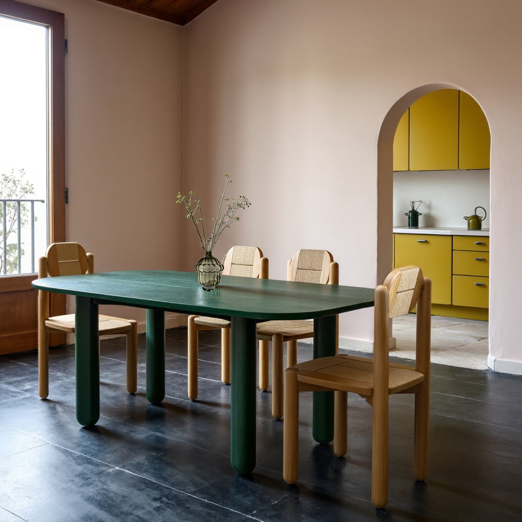 Belem, dining table - fixed top