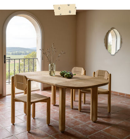 Belem, dining table - extendable